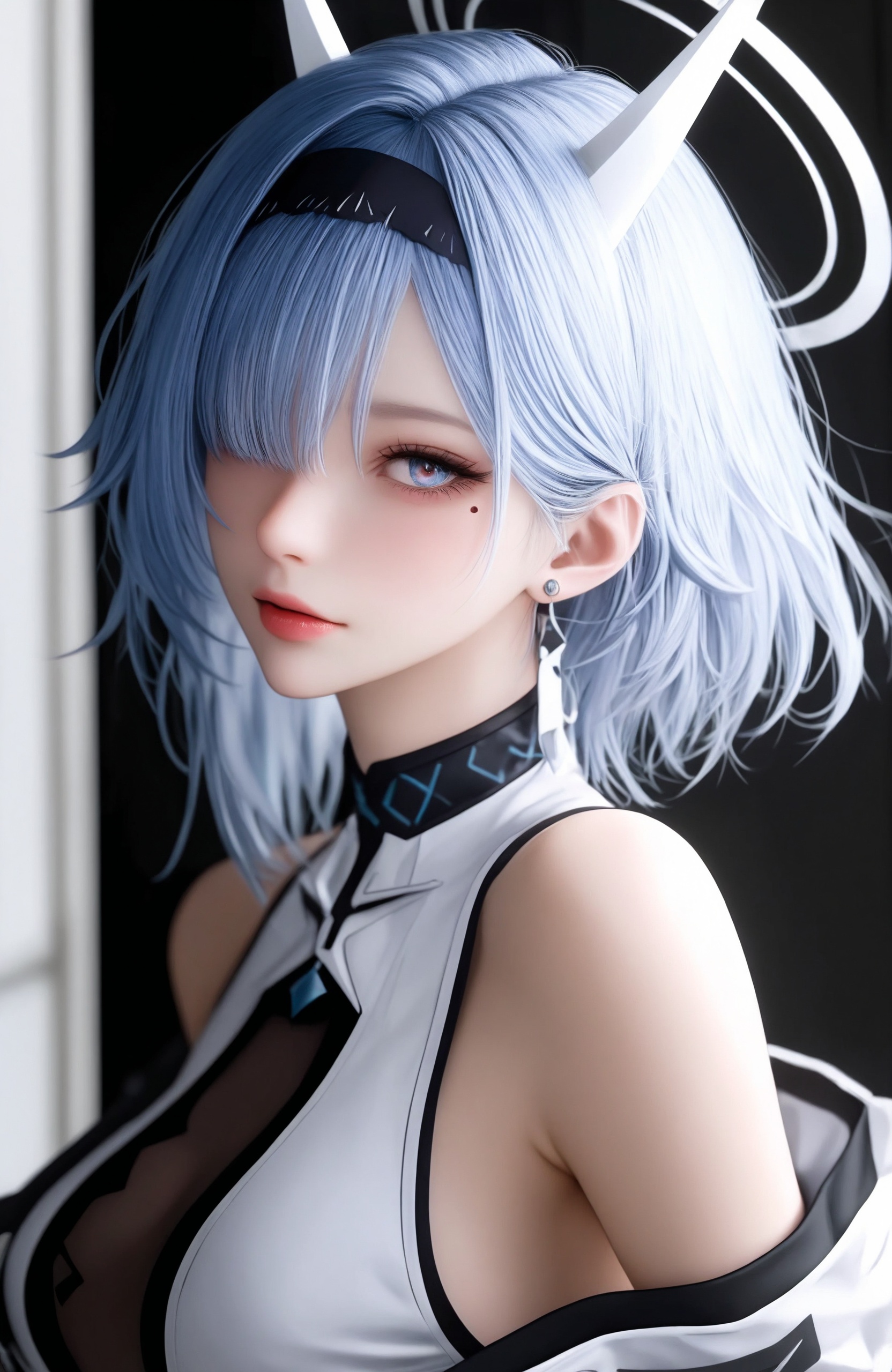 1woman,masterpiece (shoo-in),use black-background (subject)