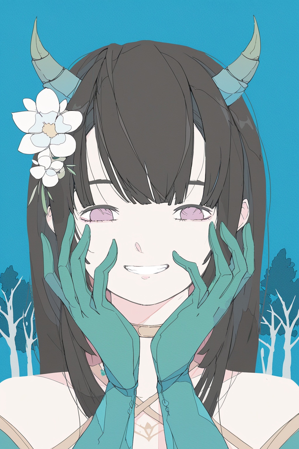 t1s10,  1girl,  bare shoulders on Tensor.Art