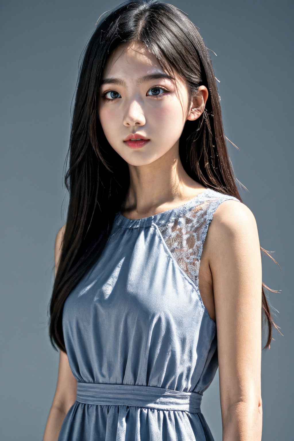 girl,  upper body,  realistic by 天TIN on Tensor.Art