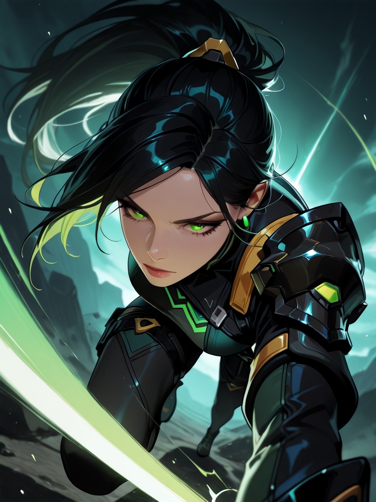 1girl,  viper (valorant),  general on Tensor.Art