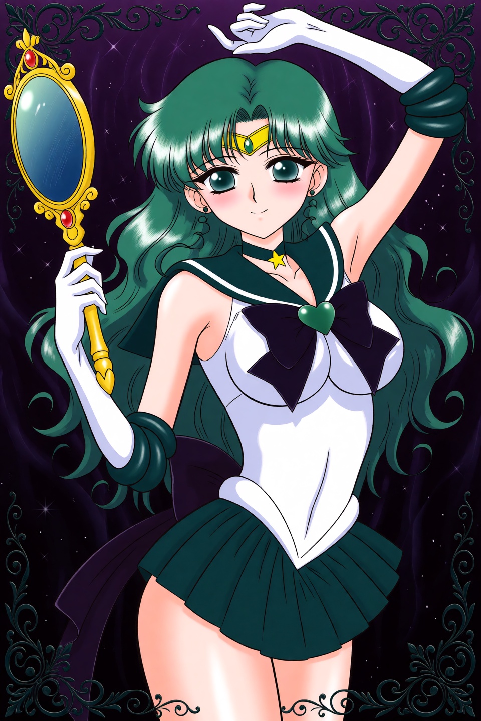 Kuroinu Juu Style,  Sailor Neptune,  Kaiou Michiru on Tensor.Art