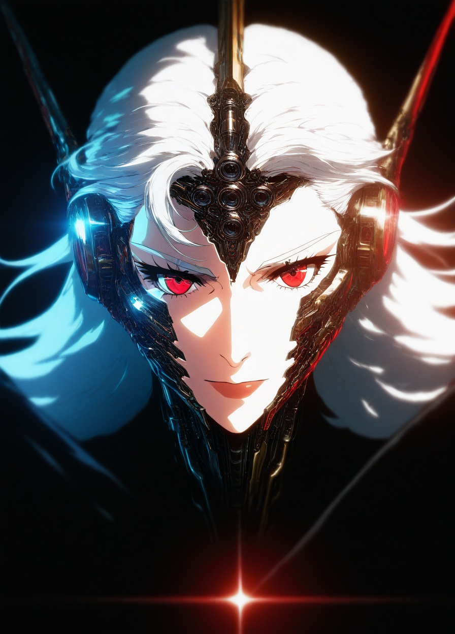 close-up,  symetri,  skyger_style on Tensor.Art
