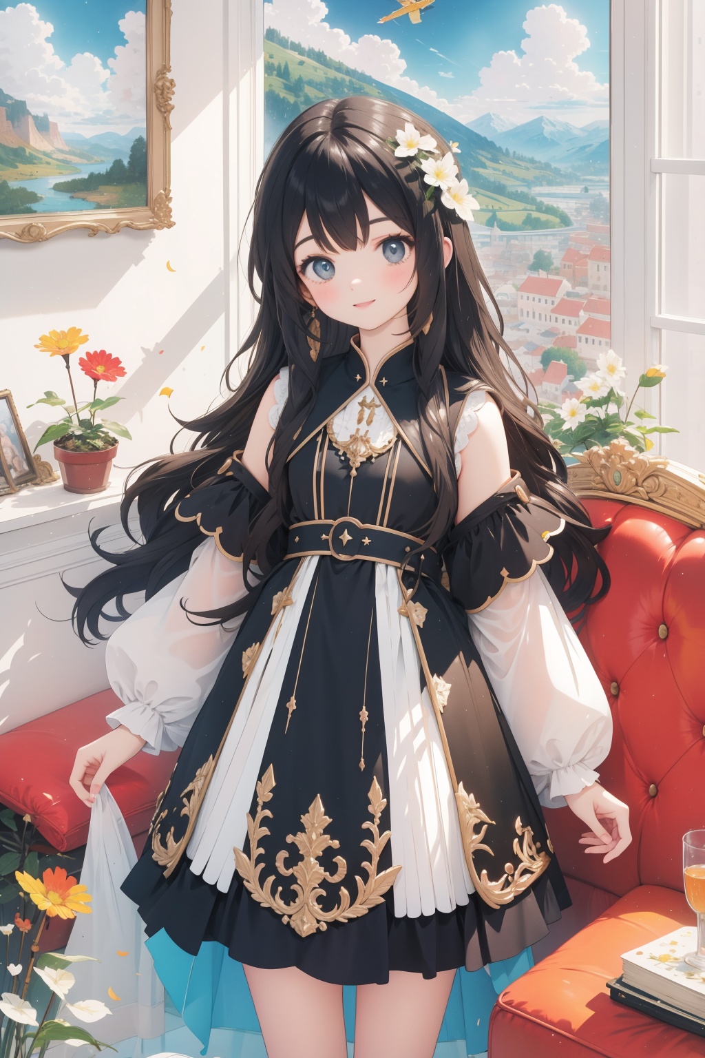 1girl,  ,  portrait art by user_719127286586072228 on Tensor.Art