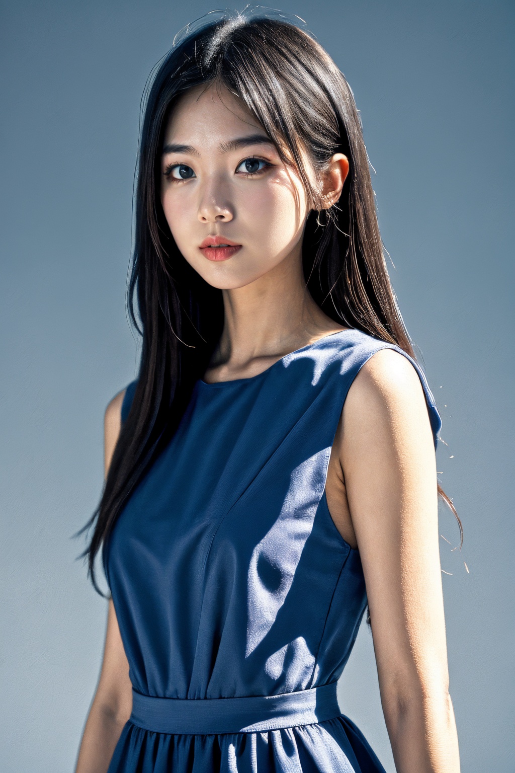 girl,  upper body,  realistic by 天TIN on Tensor.Art