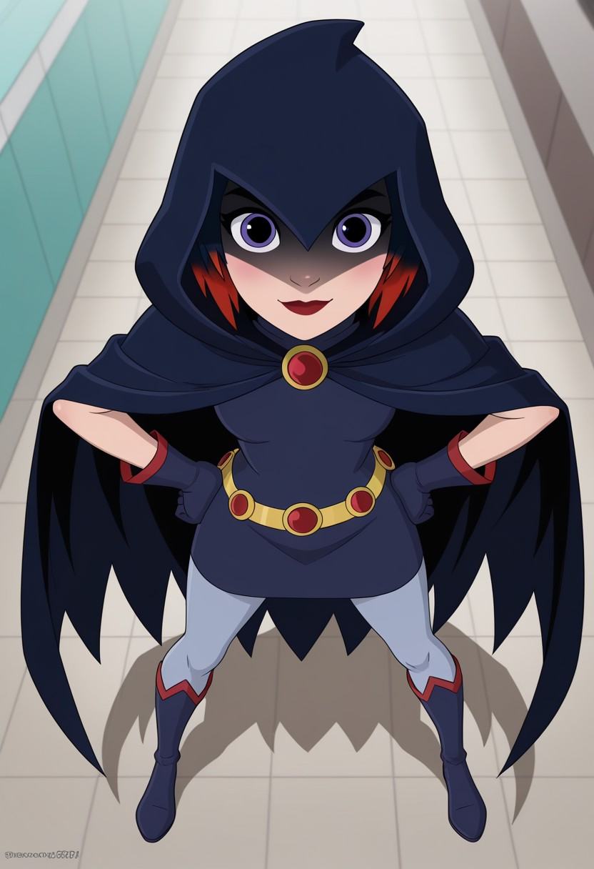 Raven,  1girl,  female on Tensor.Art