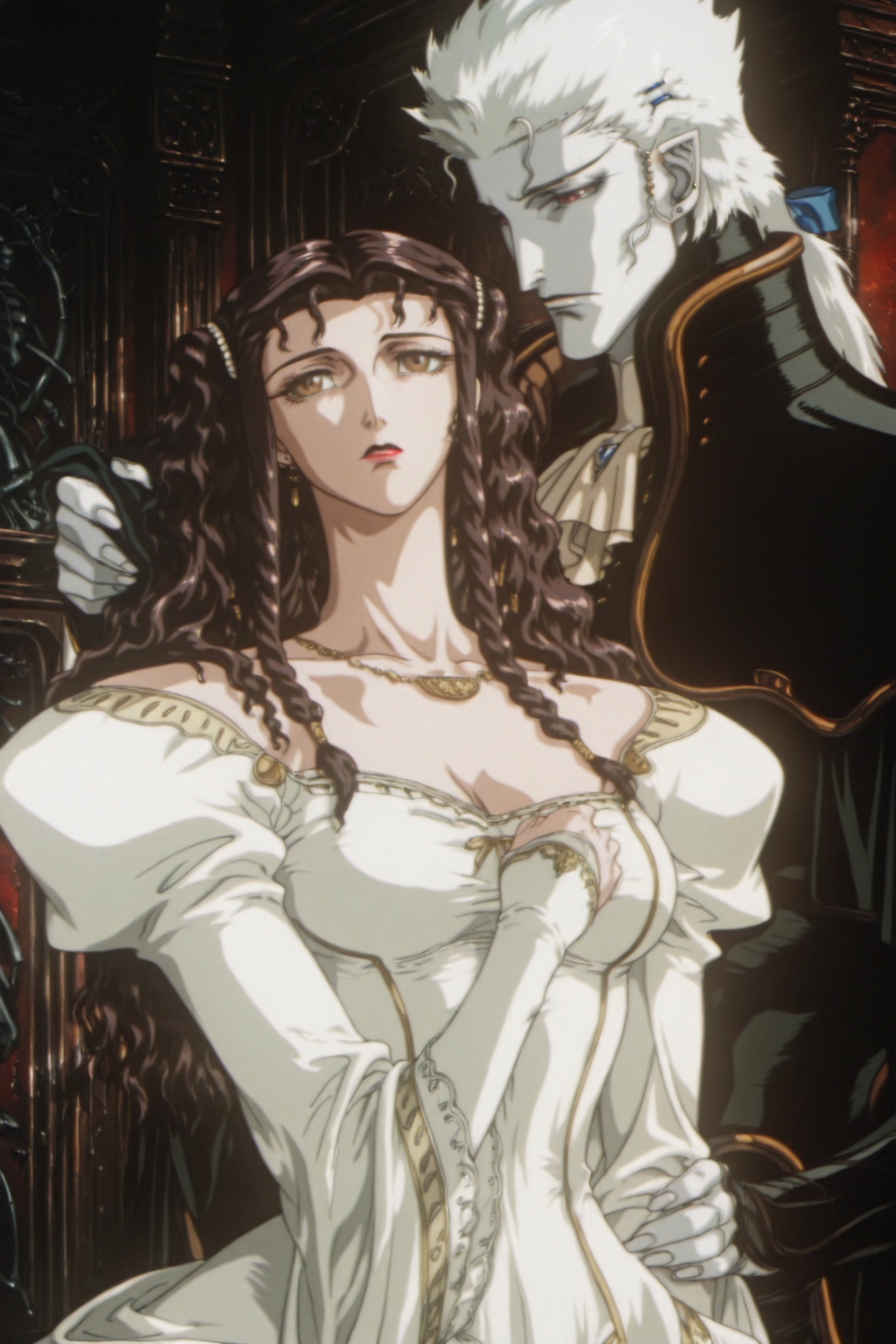 Vampire Hunter D Bloodlust Style,  Meier Link \(Vampire Hunter D\),  Charlotte Elbourne \(Vampire Hunter D\) on Tensor.Art