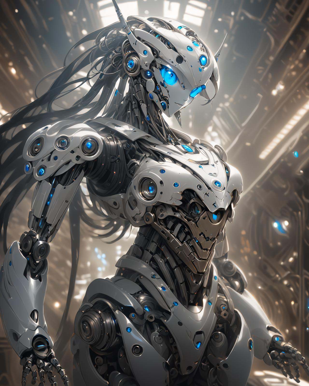 full_body,  1girl,  mecha on Tensor.Art