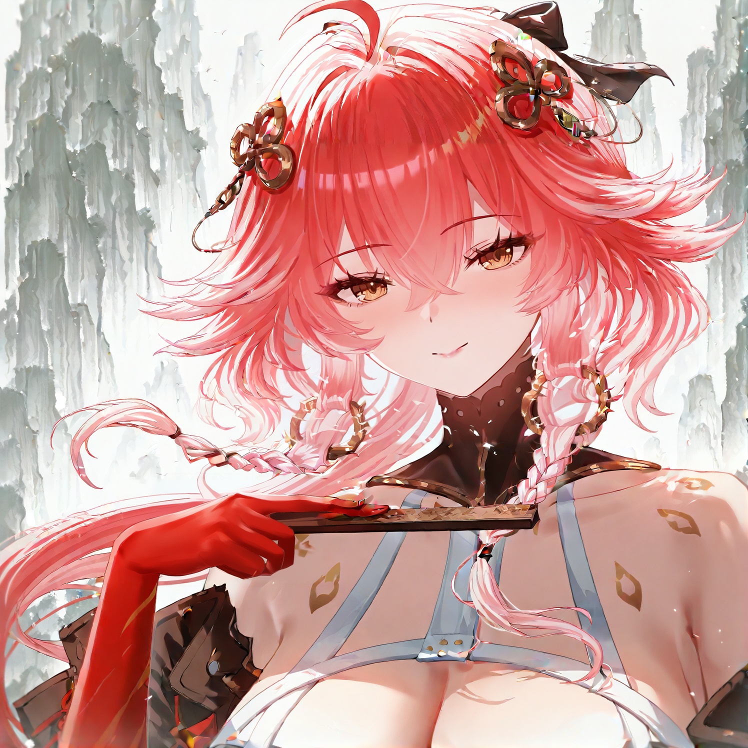 folding_fan,  fan,  holding fan on Tensor.Art