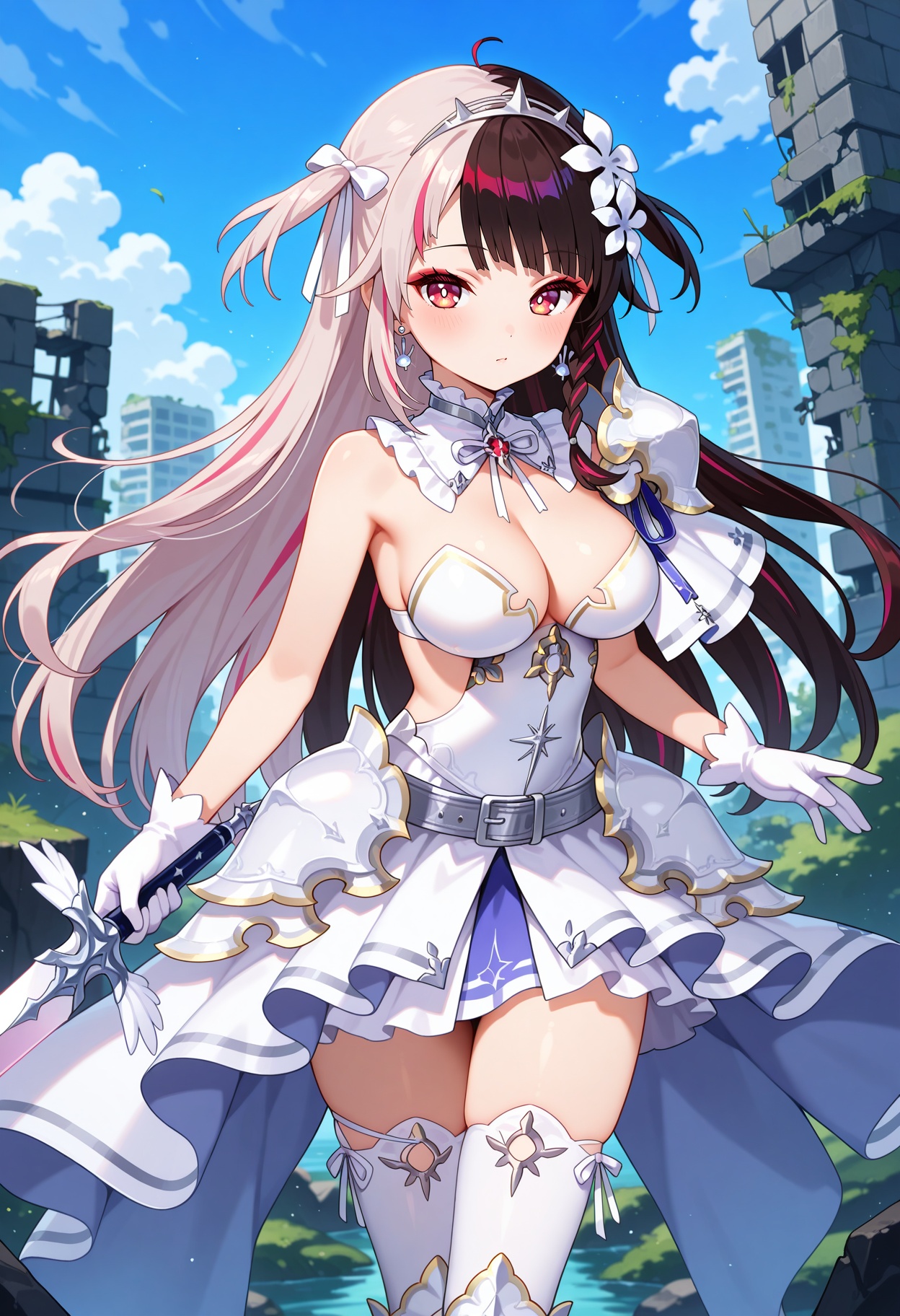 best quality,  masterpiece,  1girl on Tensor.Art