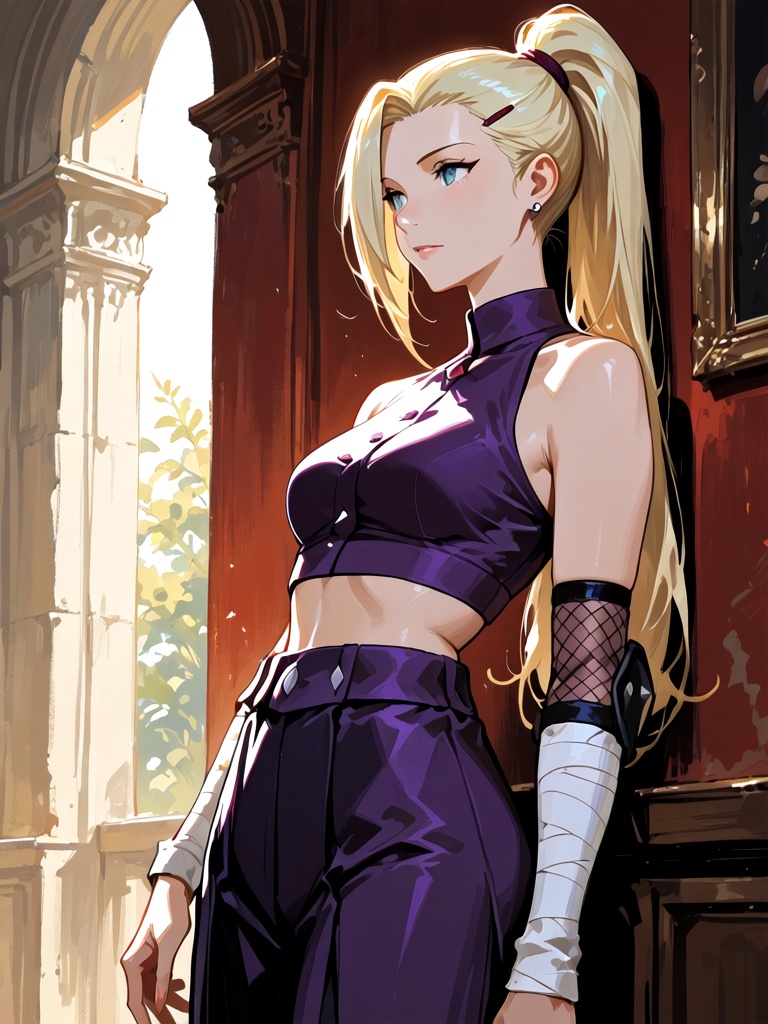 1girl,  yamanaka ino,  general on Tensor.Art