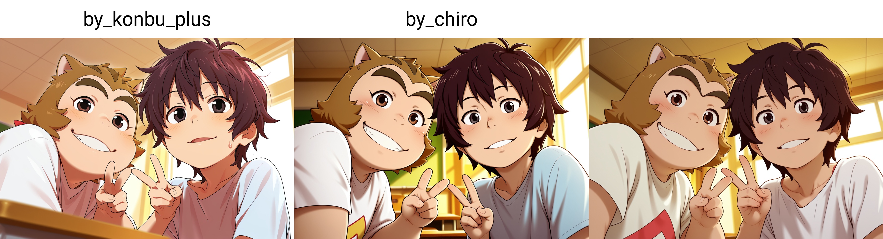 2boys,  male_with_male,  child on child on Tensor.Art