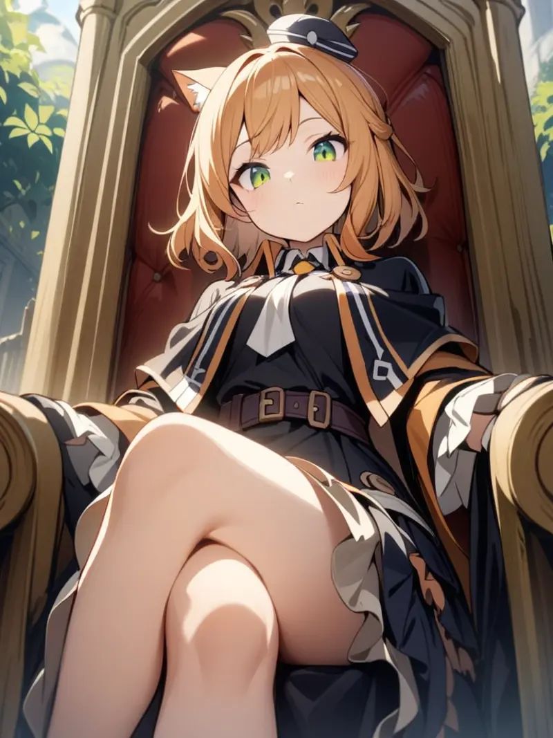 1girl,  msakn,  green eyes on Tensor.Art