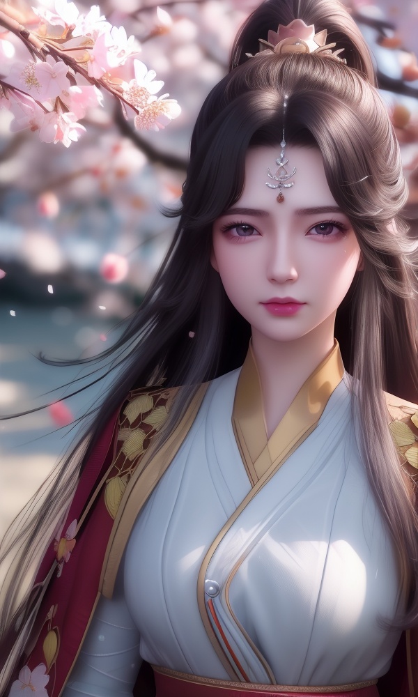 (,1girl, ,best quality, ),looking at viewer, <lora:373-DA-仙逆-周紫虹:0.8> ,ultra detailed 8k cg,ultra detailed background,ultra realistic 8k cg, ,masterpiece, (( , )),, ,science fiction,mole, ultra realistic 8k cg, ,tamari \(flawless\),   ,(,cherry blossoms, autumn leaves,perfect cherry blossom,   ), (()),