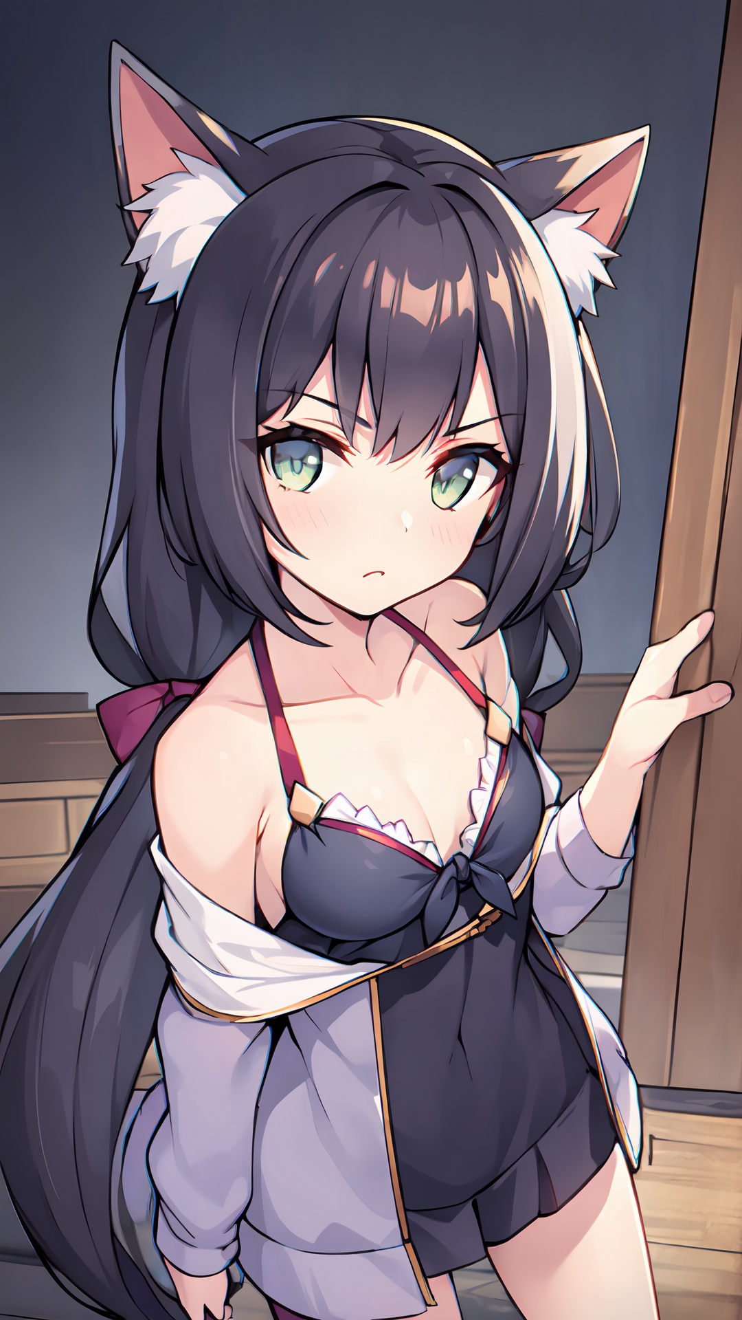 a girl,portrait plus chest,<lora:jmai_20240614120426-000007:0.7>,