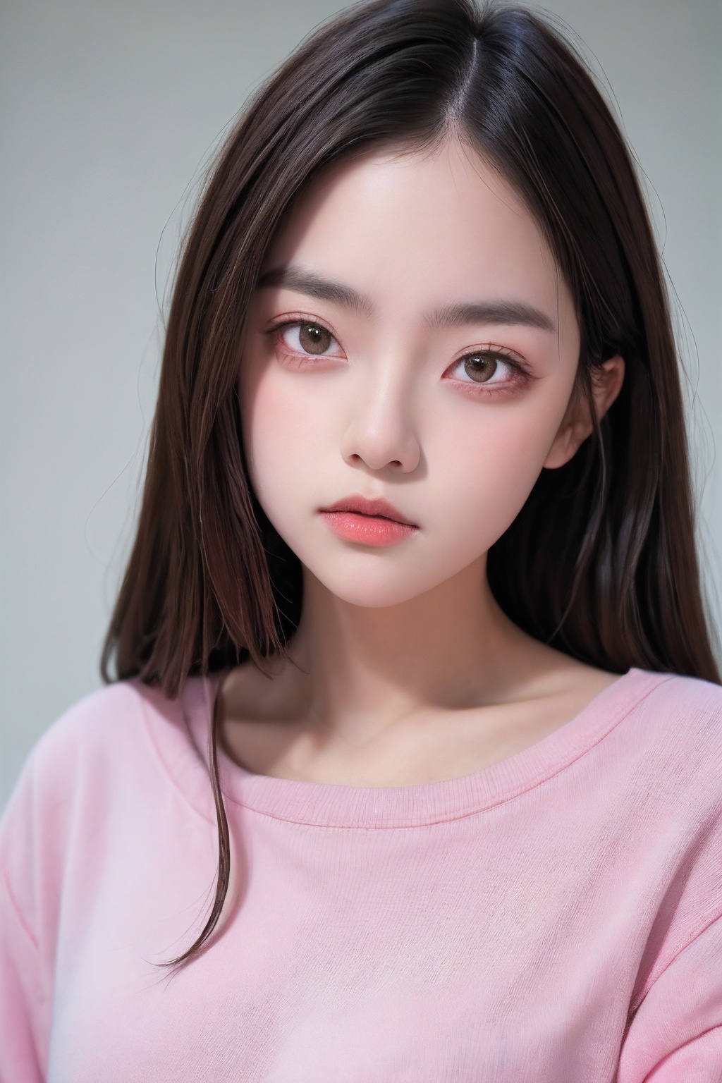 1girl,pink clothes,portrait,<lora:Again_Girl_A15_1:0.8>