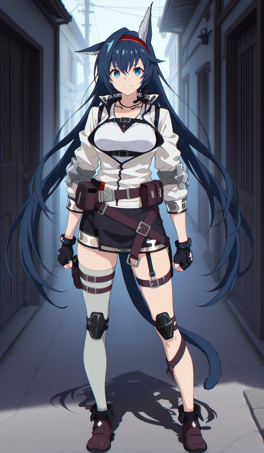 blaze_arknight_ilxl,  1girl,  solo on Tensor.Art