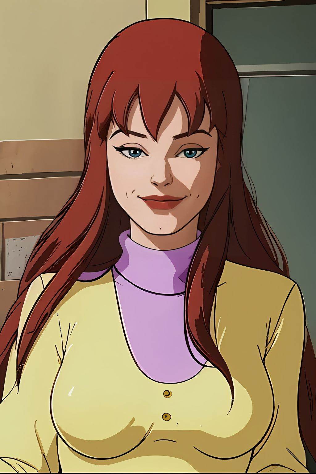 absurdres,  mary jane watson,  upper body on Tensor.Art