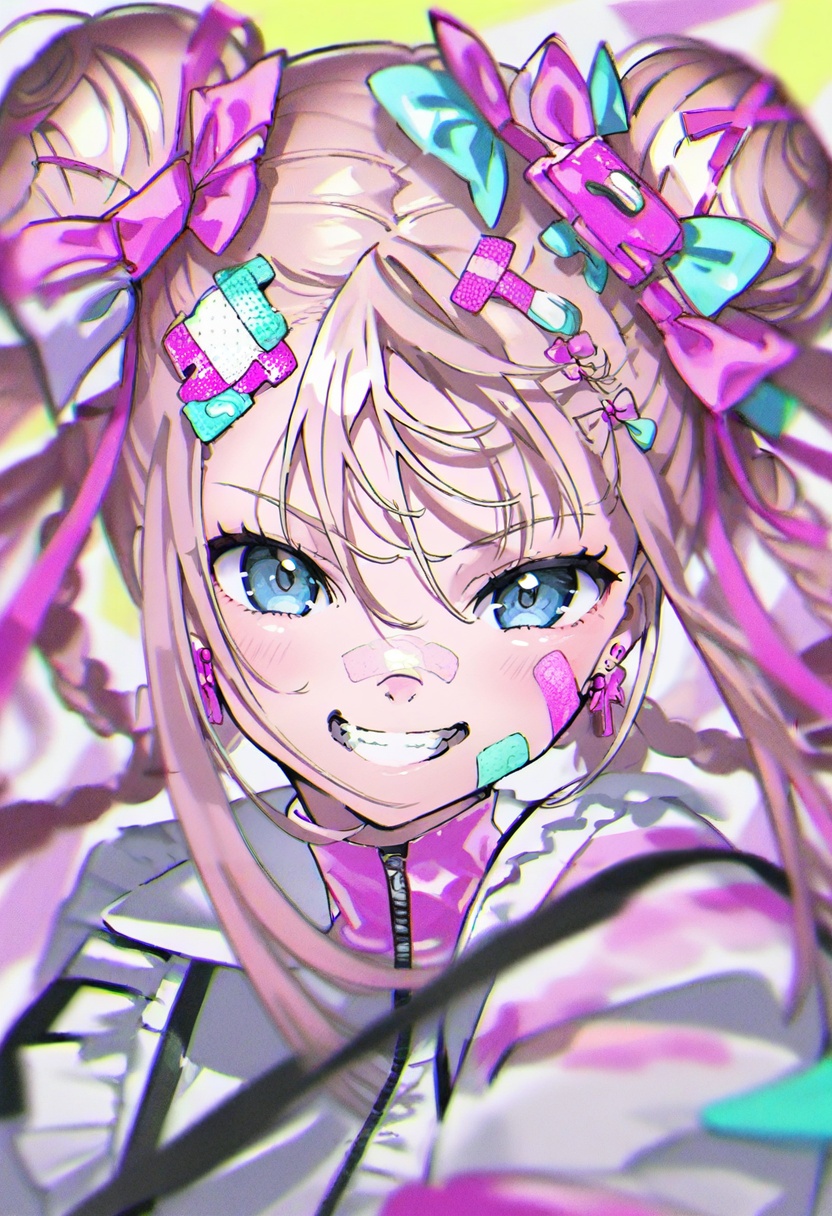 1girl,  solo,  bandaid on Tensor.Art
