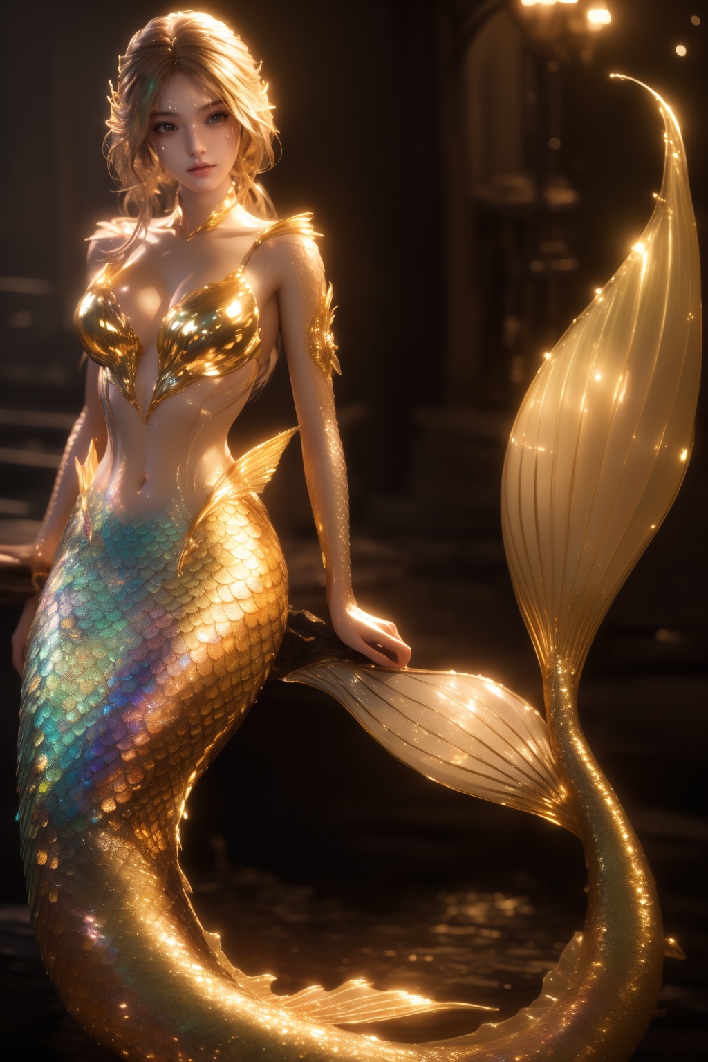 1gril,mermaid,, masterpiece,best quality,highly detailed,Amazing,finely detail,extremely detailed CG unity 8k wallpaper,score:>=60,