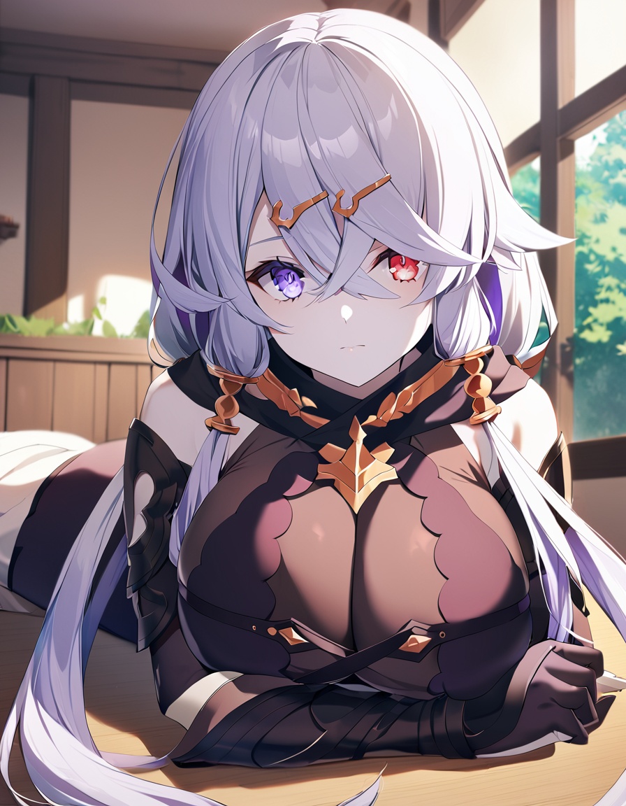 1girl,  lila,  breasts on Tensor.Art