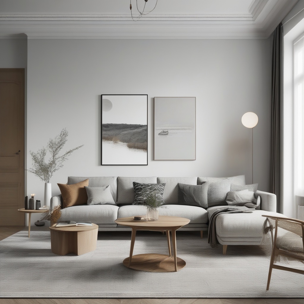masterpiece,best quality,HD,High Quality,<lora:scandinavian style-000006:0.6>,scandinavian style,no humans,Living room,