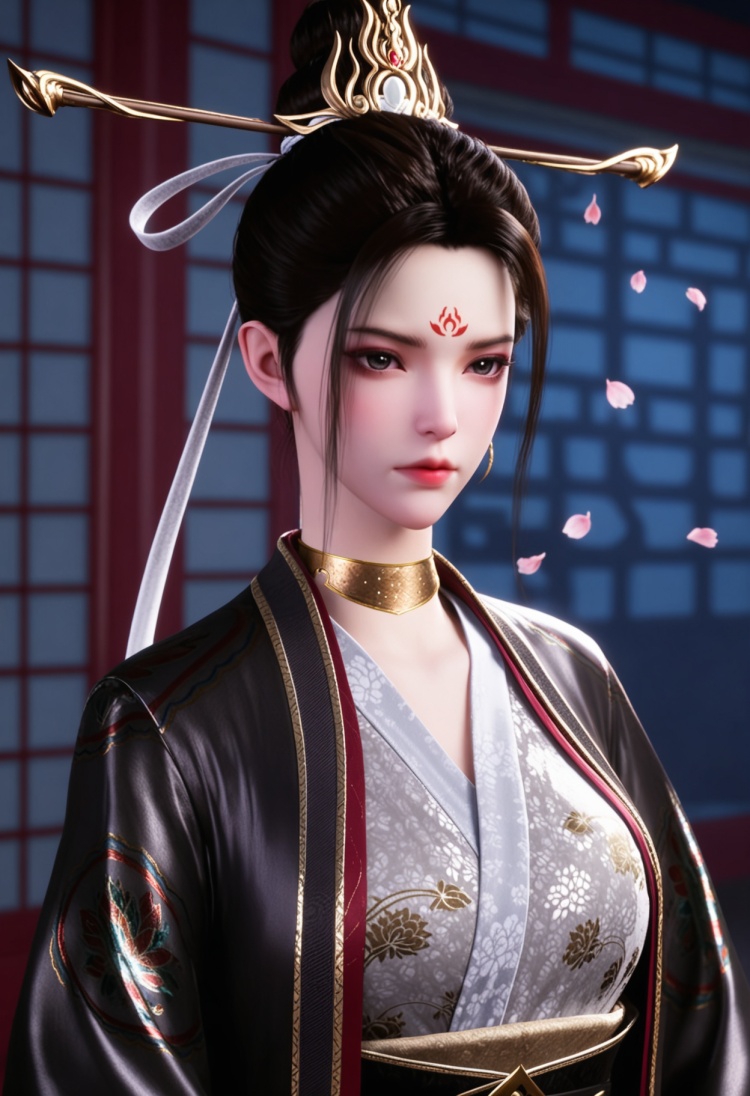莫雨-国漫-Illustrious光辉 by 云落 on Tensor.Art
