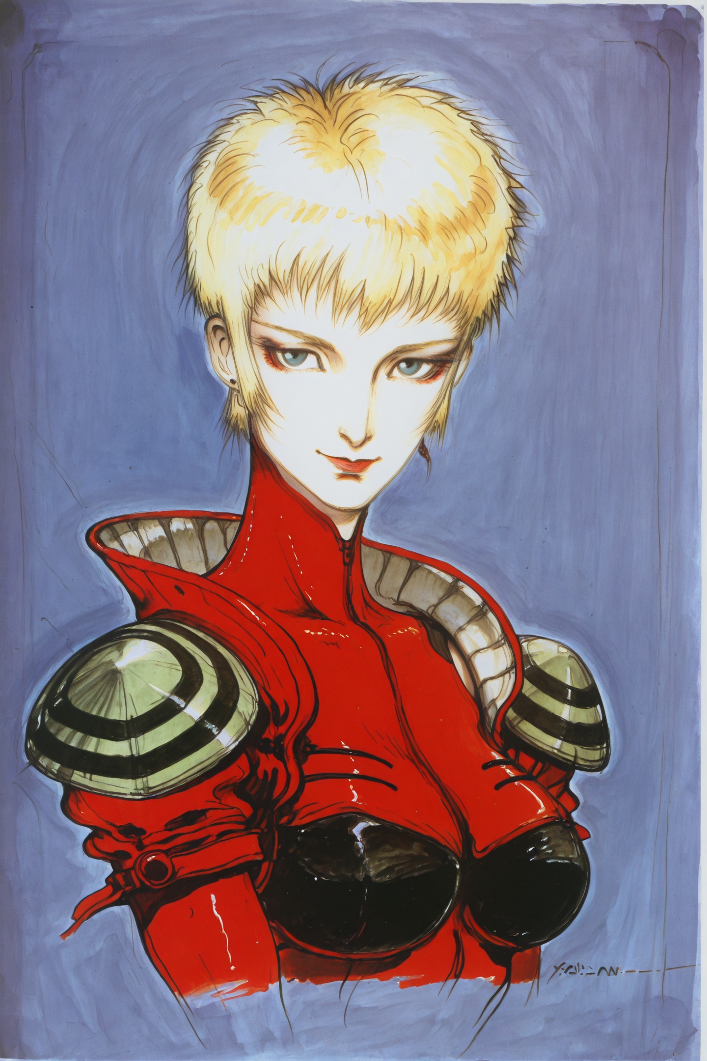 Yoshitaka Amano Style,  Leila \(Vampire Hunter D\),  1girl on Tensor.Art
