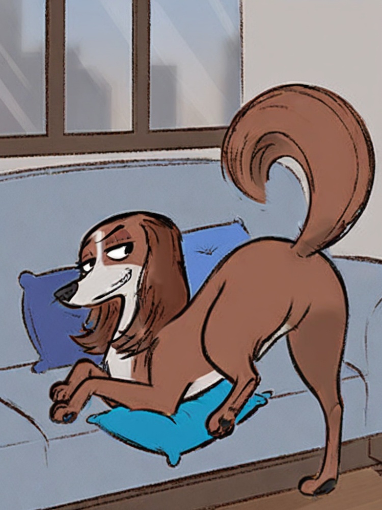 Wanda Saluki Illustration  by Xposing_Organisms on Tensor.Art