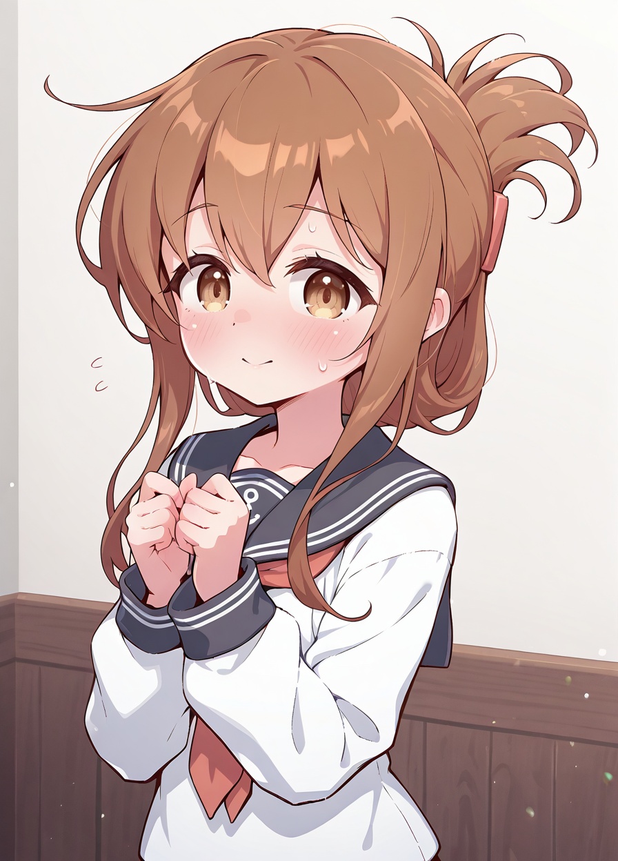 brown hair,  wodae,  inazuma \(kancolle\) on Tensor.Art
