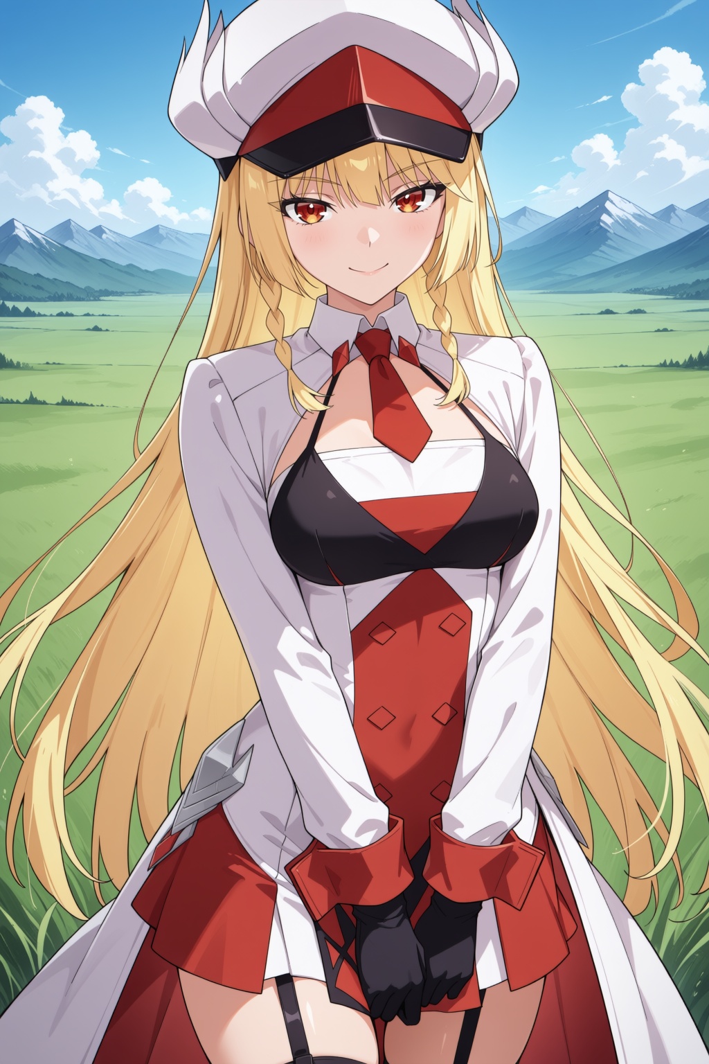 selena_holz(reborn-space-mercenary),  1girl,  blonde hair on Tensor.Art