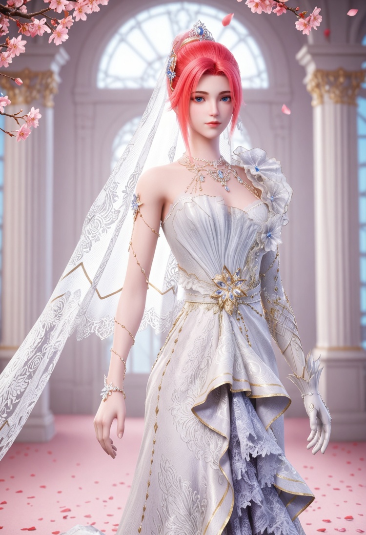 李馨婚服-国漫-Illustrious光辉 by 云落 on Tensor.Art
