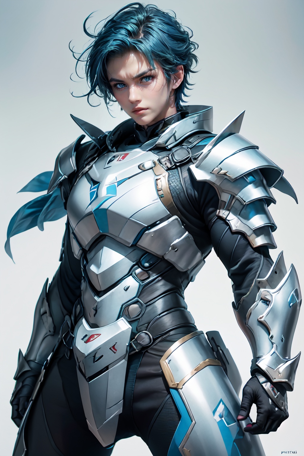 atai,1boy,armour,<lora:索泰_机甲V1.0-000006>,panorama,fighting_stance,
