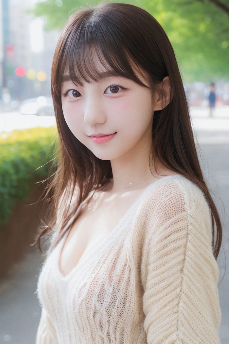 a picture of eunji15 woman,  brunette hair,  detailed skin on Tensor.Art