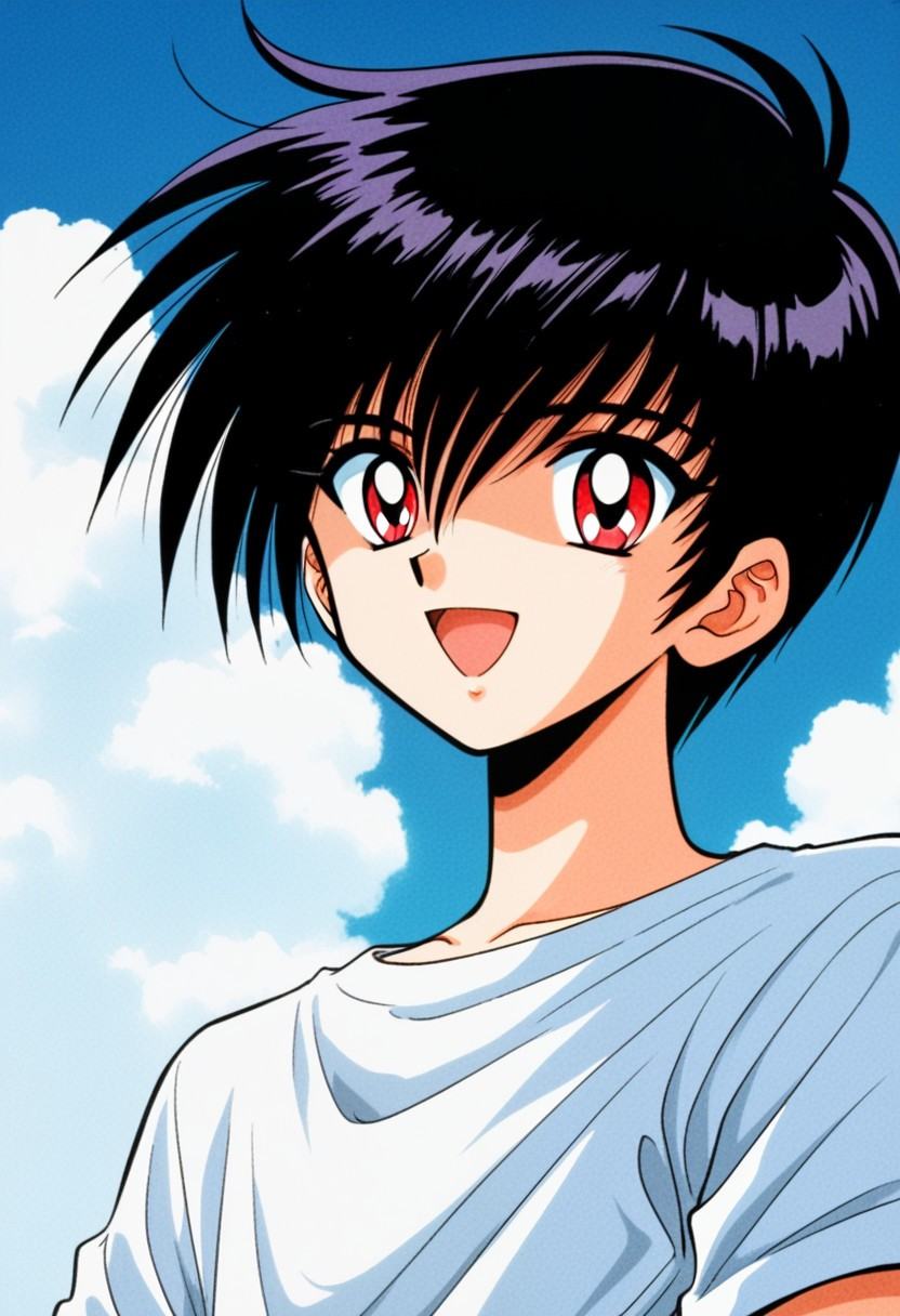 masterpiece,  best quality,  1990s retro anime style on Tensor.Art