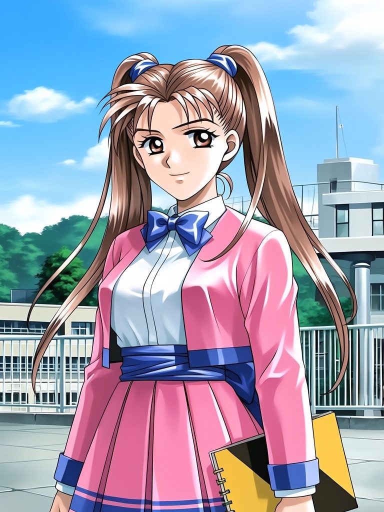 1990s (style),  Kanou_Ryouko,  1girl on Tensor.Art