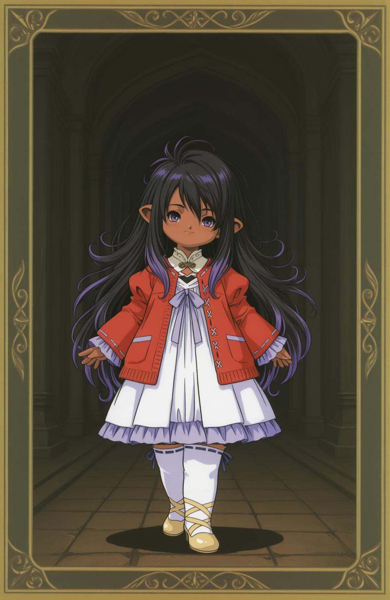 takahashi kumiko,  1990s \(style\),  border on Tensor.Art