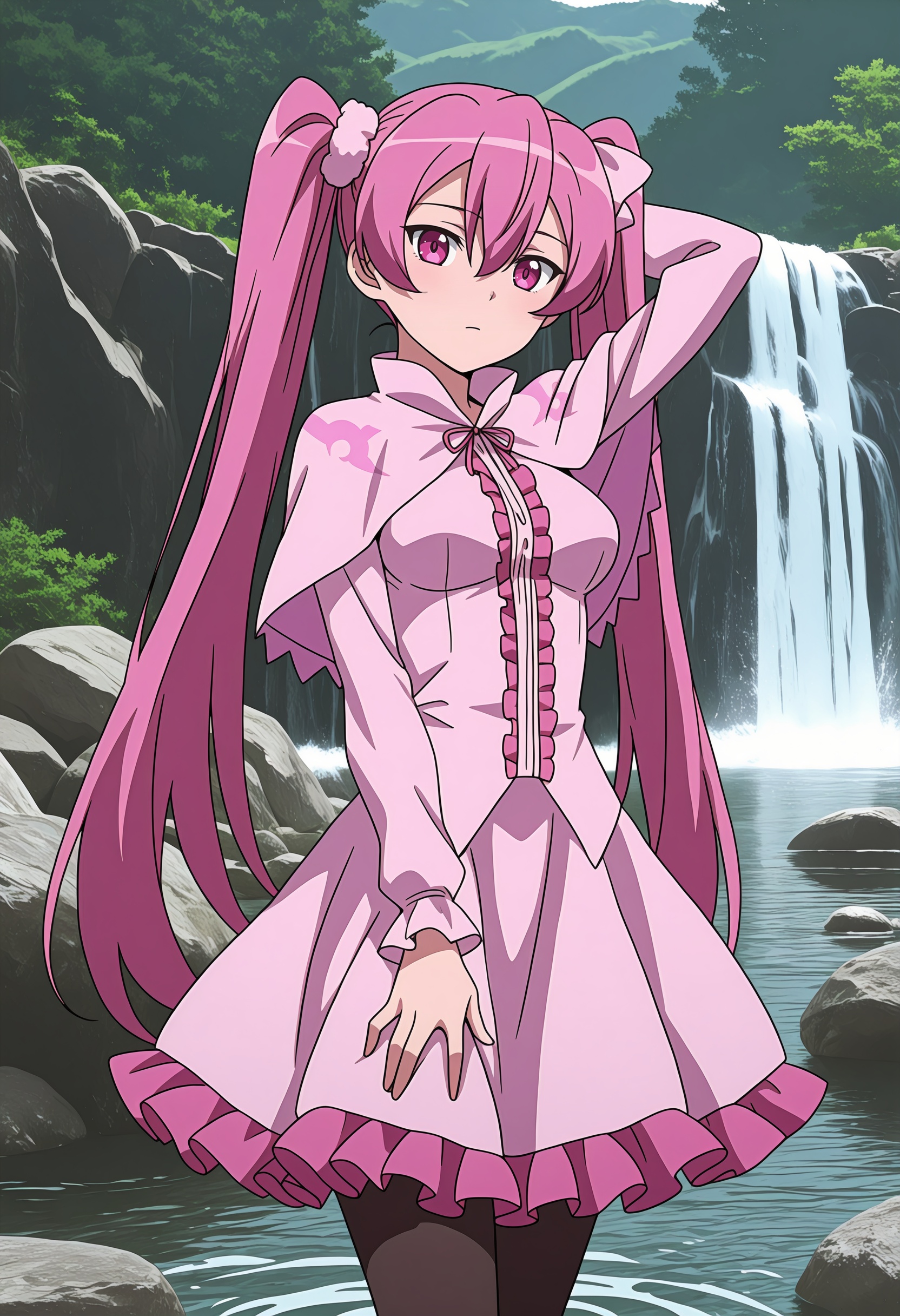anime screencap,  masterpiece,  best quality 1girl on Tensor.Art