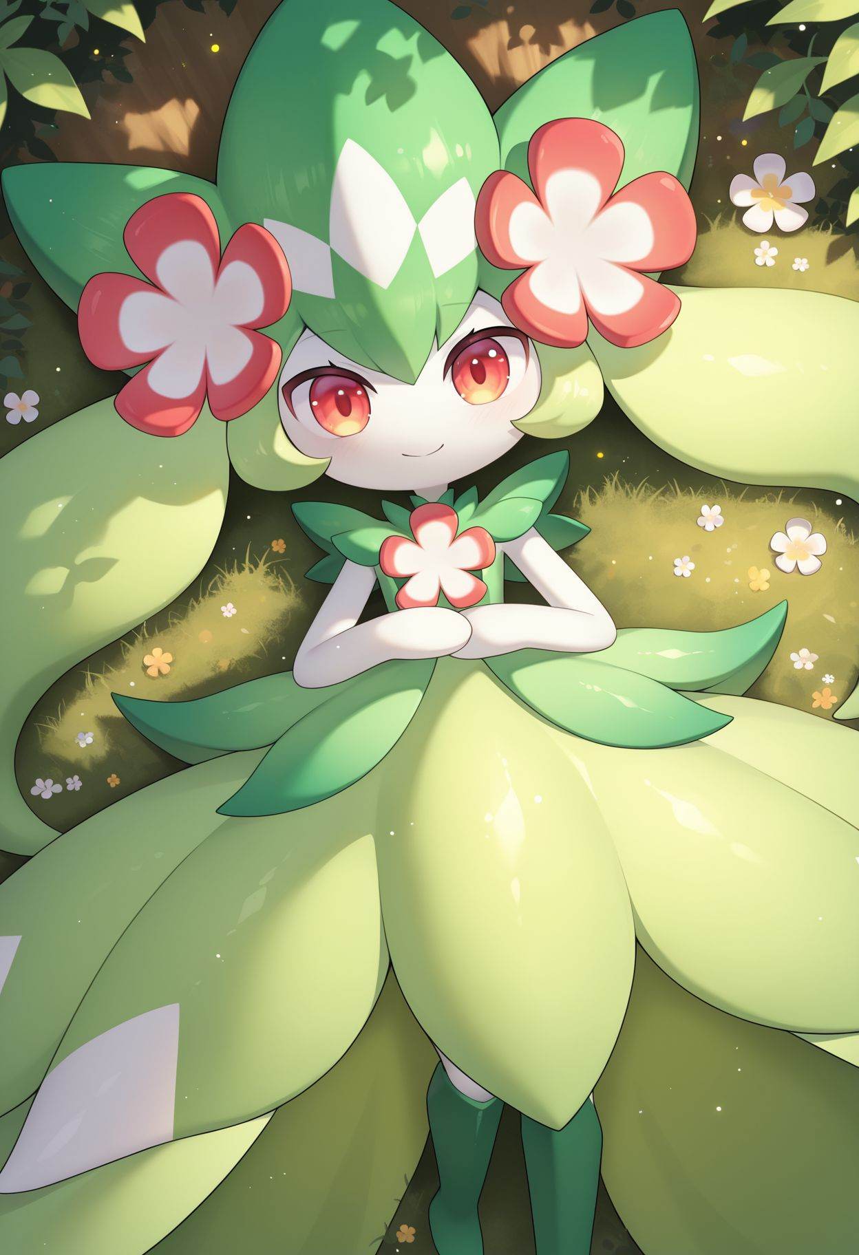 petallia,  1girl,  white skin on Tensor.Art