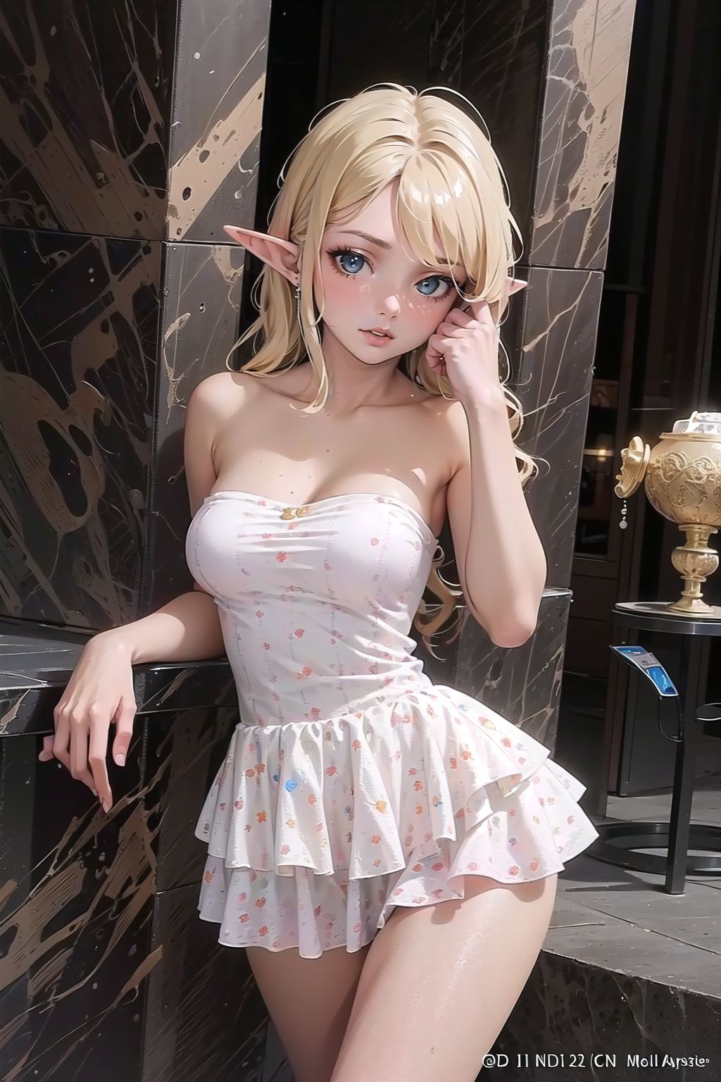 (1 Elf girl),  extremely detailed,  bzcdress on Tensor.Art