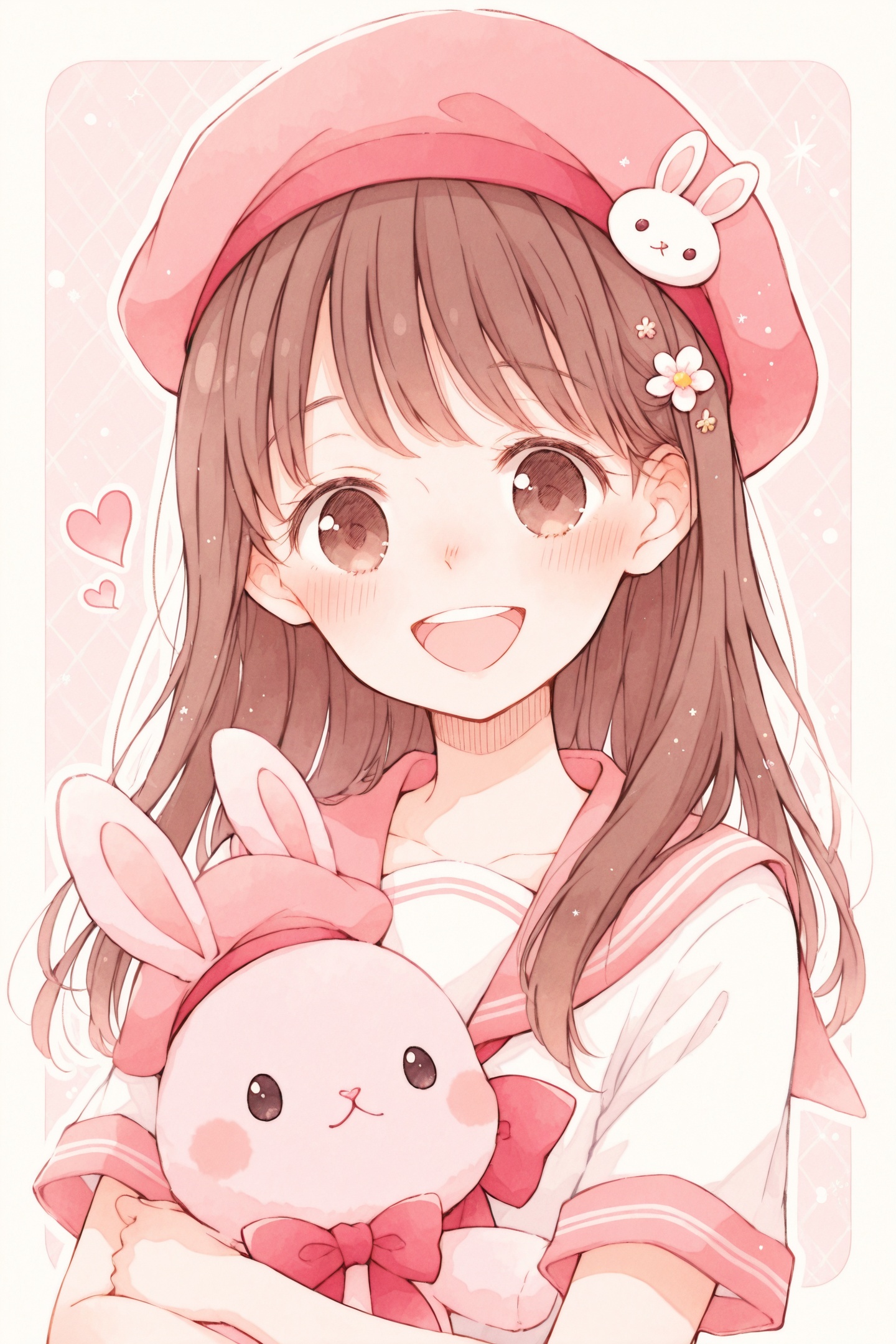 koame Style,  1girl,  hat on Tensor.Art