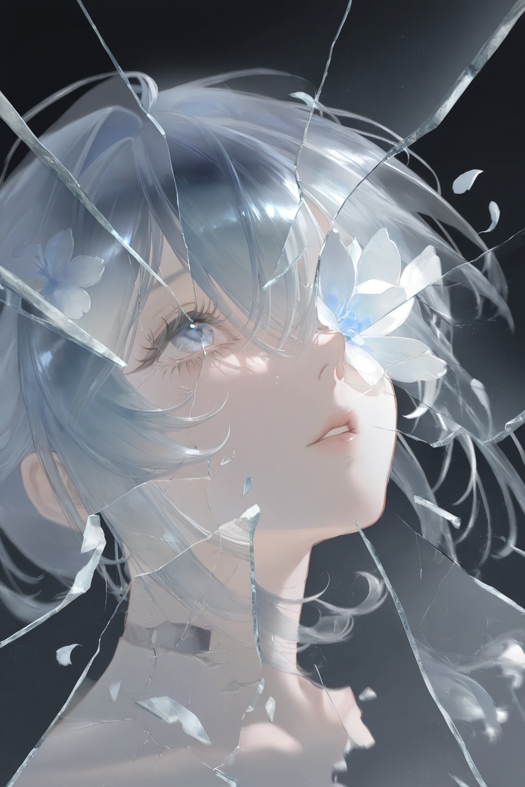 wobuzhengchanghuafeng,  eyelashes,  cyberpunk on Tensor.Art