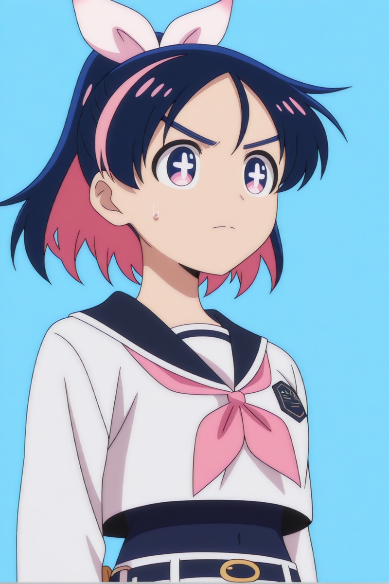 Aki Jougamine,  solo,  anime screencap on Tensor.Art