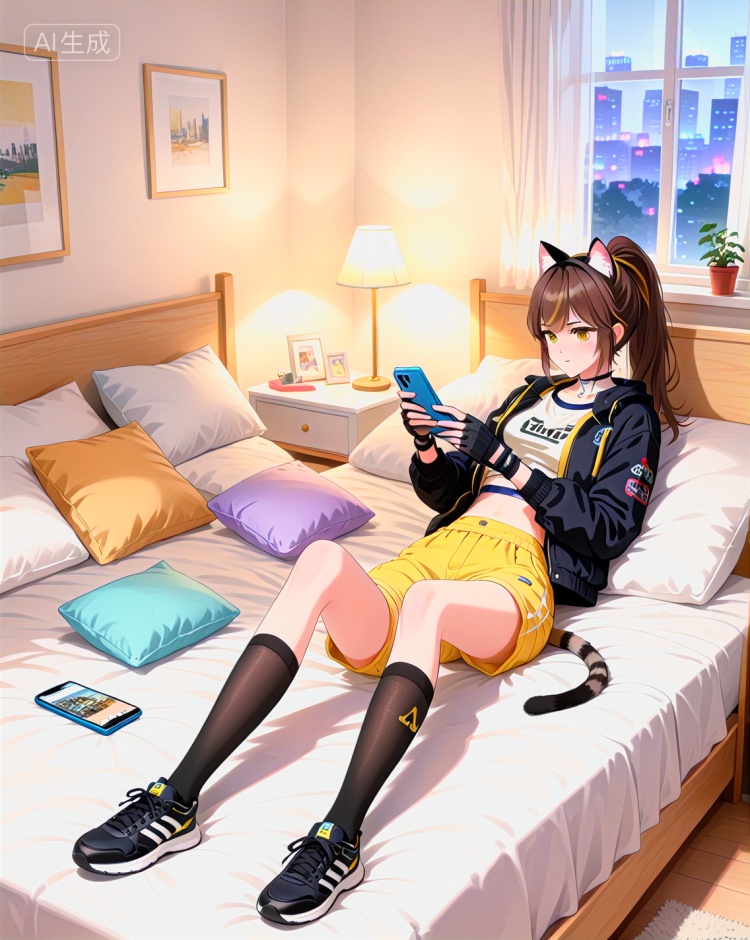 猫之城—非天 by 三叶璃 on Tensor.Art