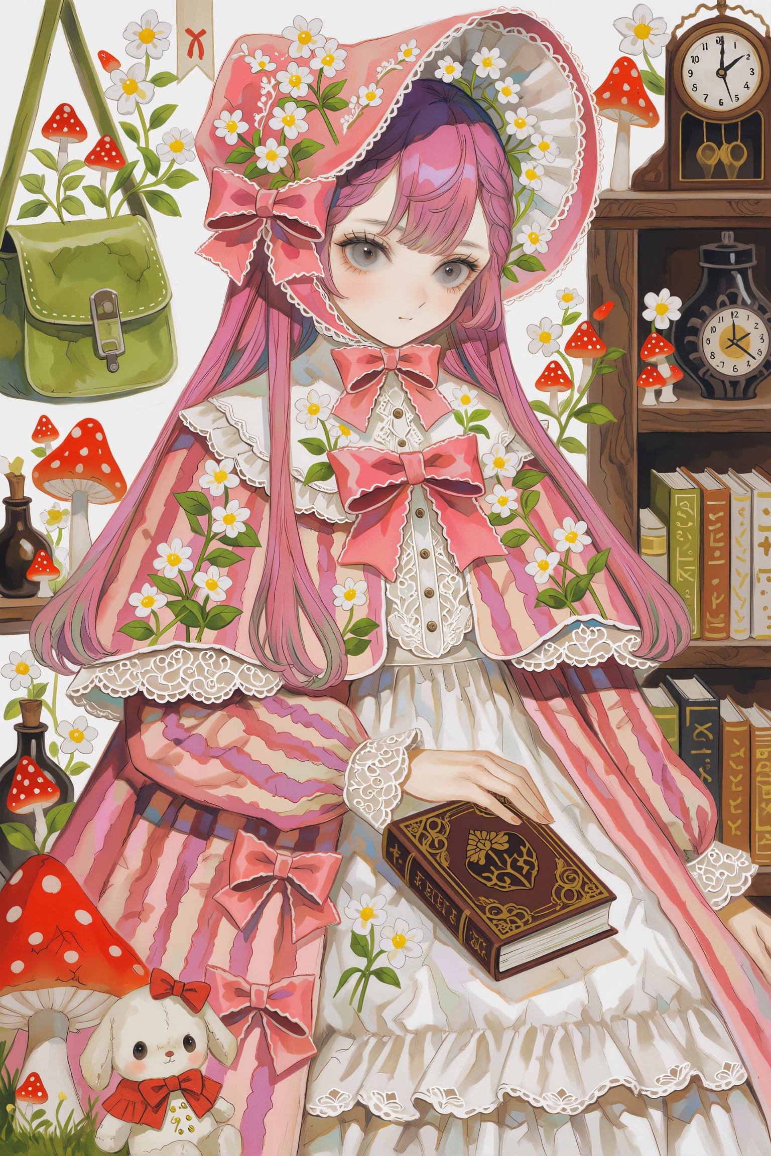 Yogisya Style,  1girl,  book on Tensor.Art
