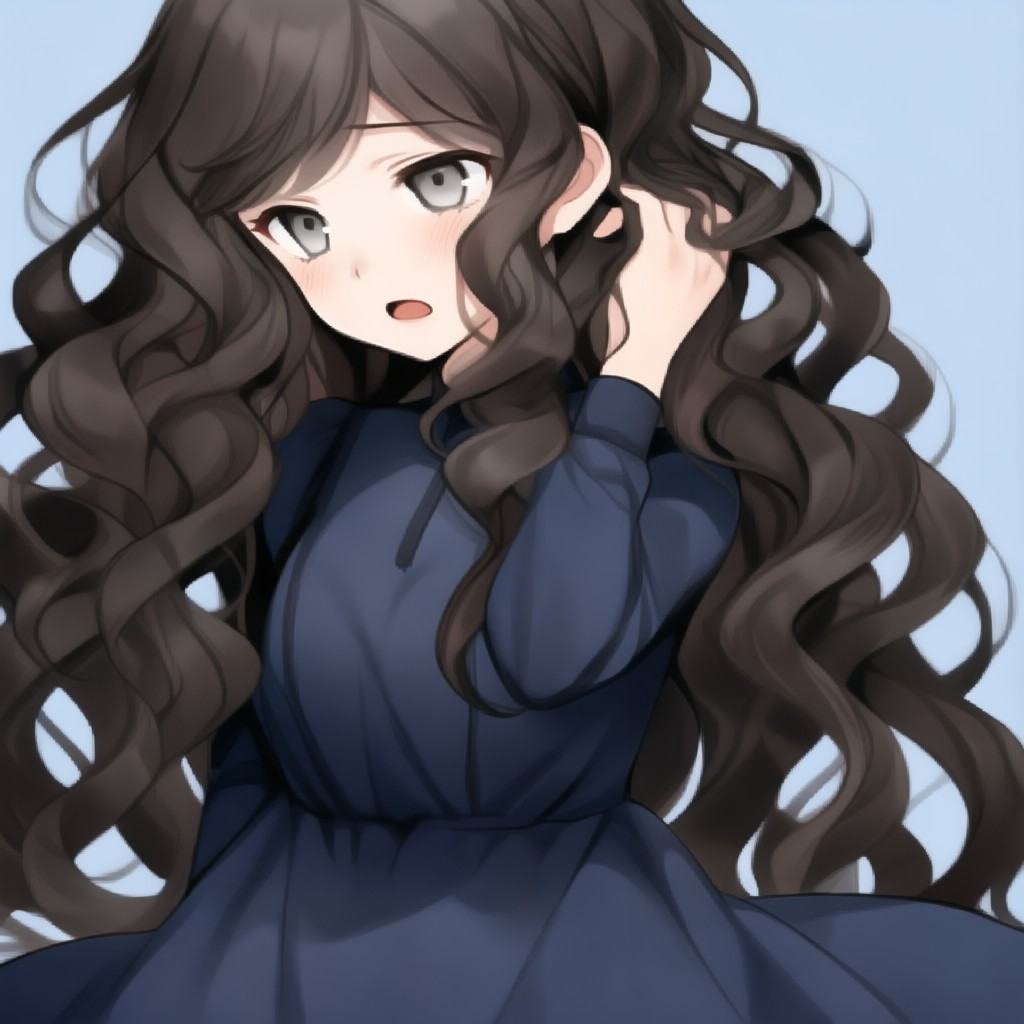 @any-v5,  1girl,  long hair on Tensor.Art