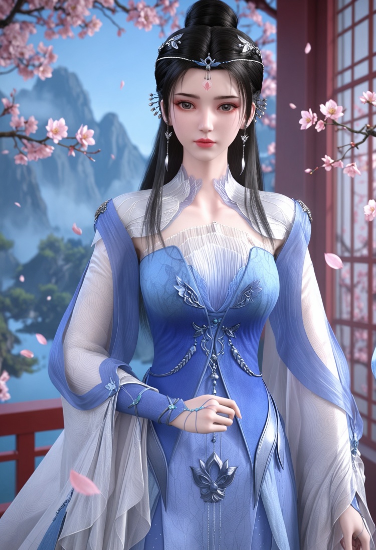 李慕婉服装5-国漫-Illustrious光辉 by 云落 on Tensor.Art
