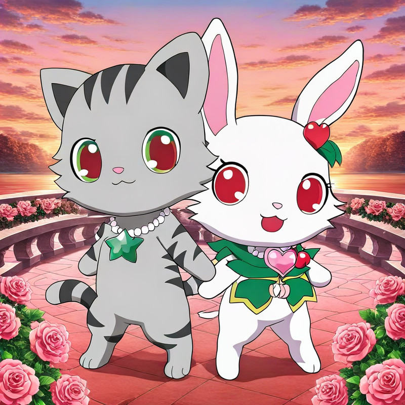 2characters,  duo,  side-by-side on Tensor.Art