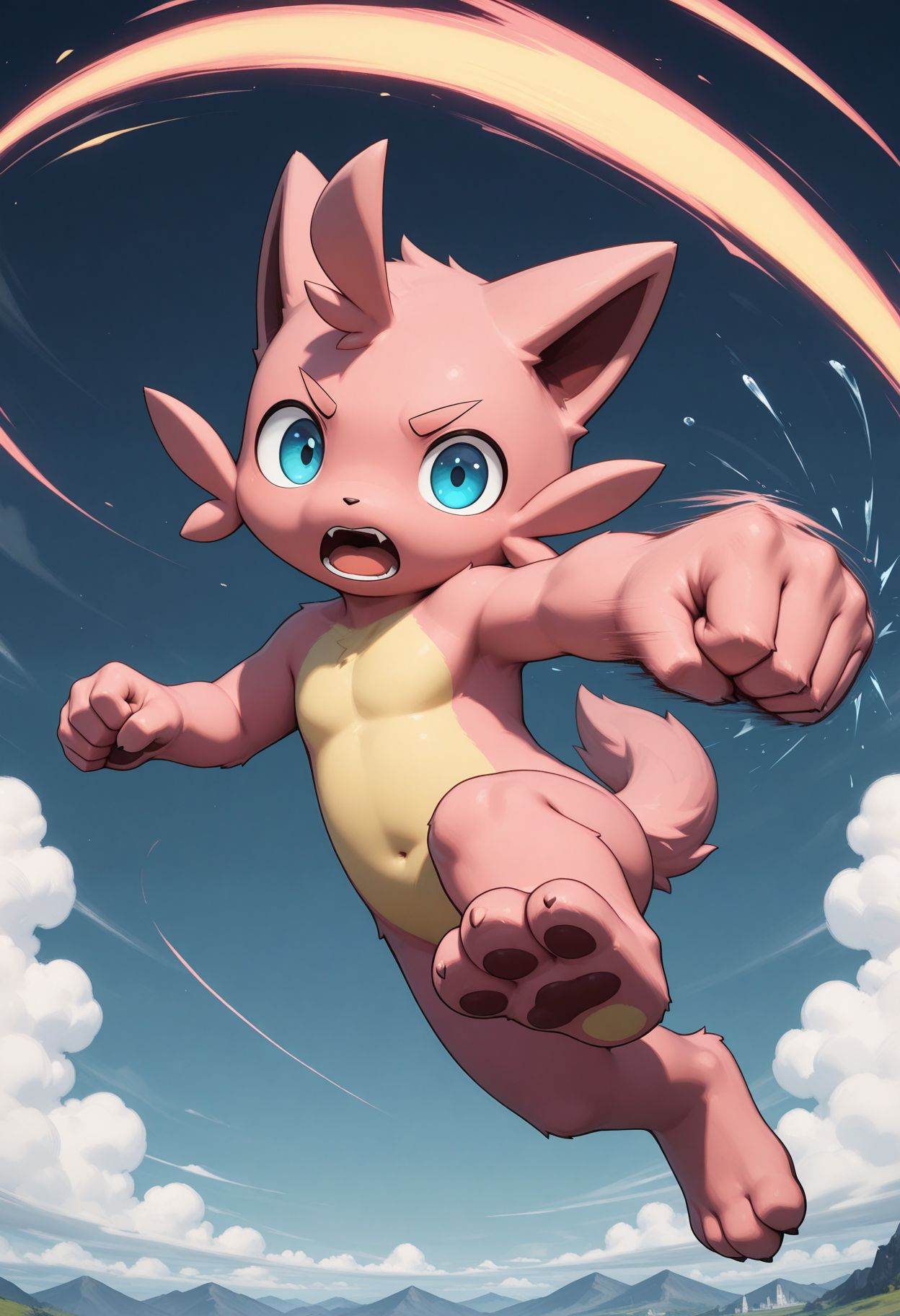 cattiva,  1boy,  furry male on Tensor.Art