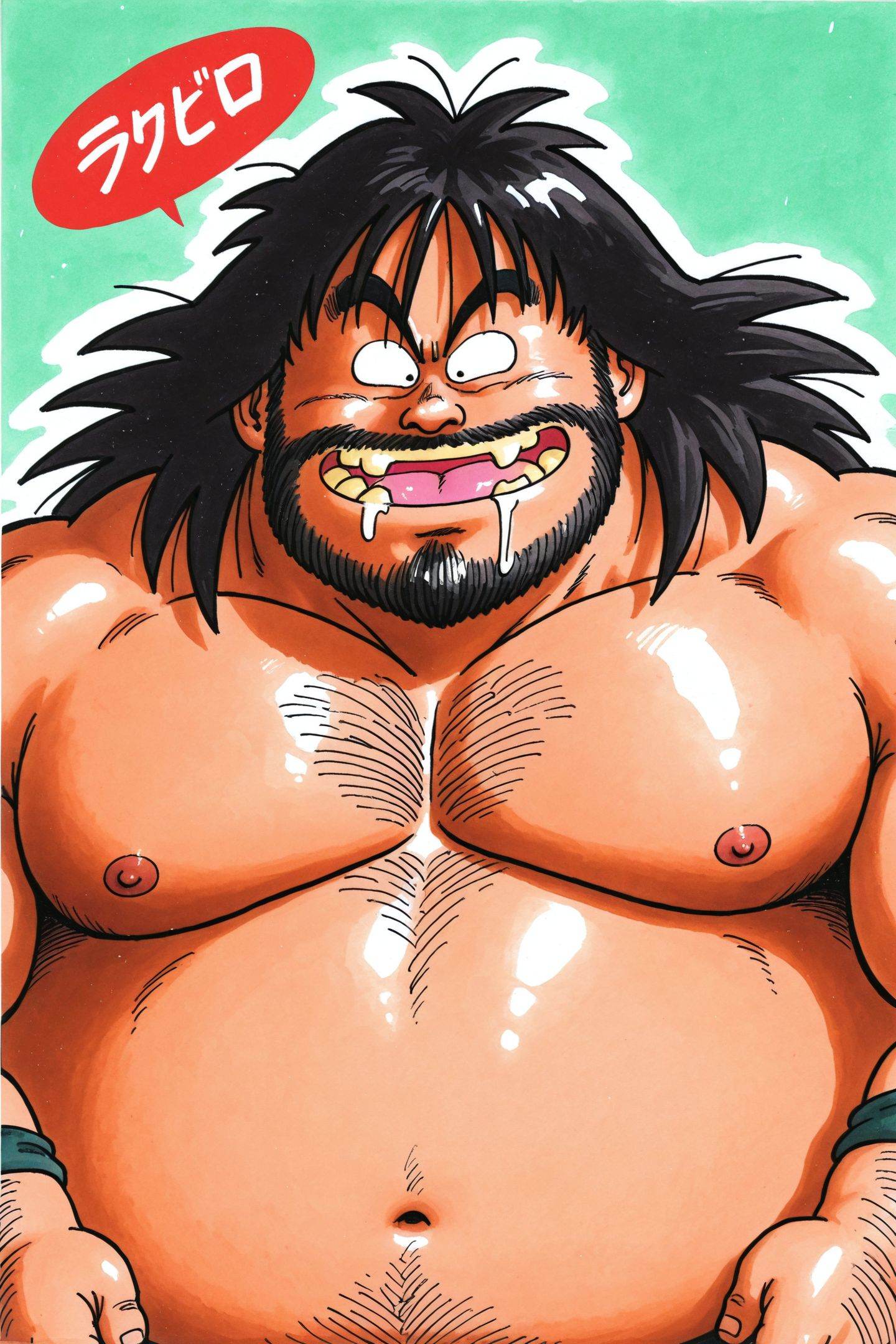Toriyama Akira Style,  Bacterian \(Dragon Ball\),  male focus on Tensor.Art