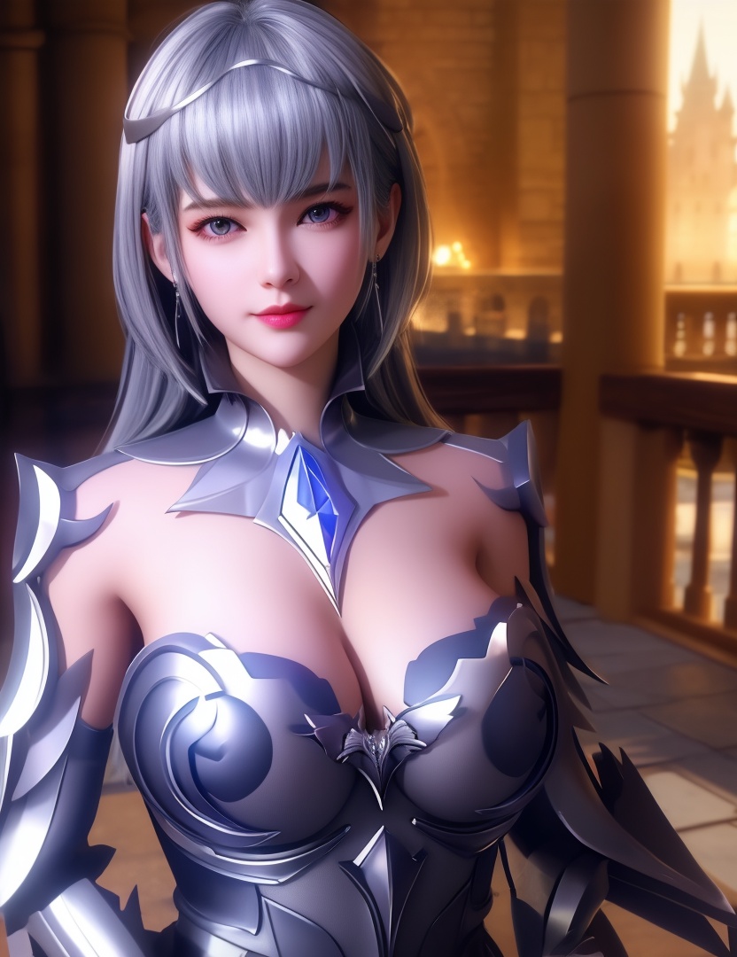 <lora:532-DA-斗罗大陆-叶泠泠:0.8>(,1girl, ,best quality, ),looking at viewer,ultra detailed background,ultra detailed background,ultra realistic 8k cg, ,masterpiece, (( , )),     ,castle,     (hydrokinesis),  (cleavage), (),